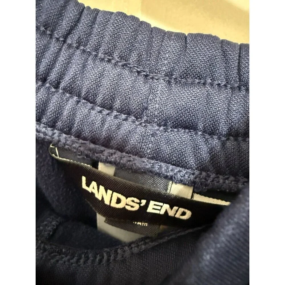 Lands End Big Kids boys size large blue joggers